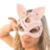 Máscara gatitx charol rosa